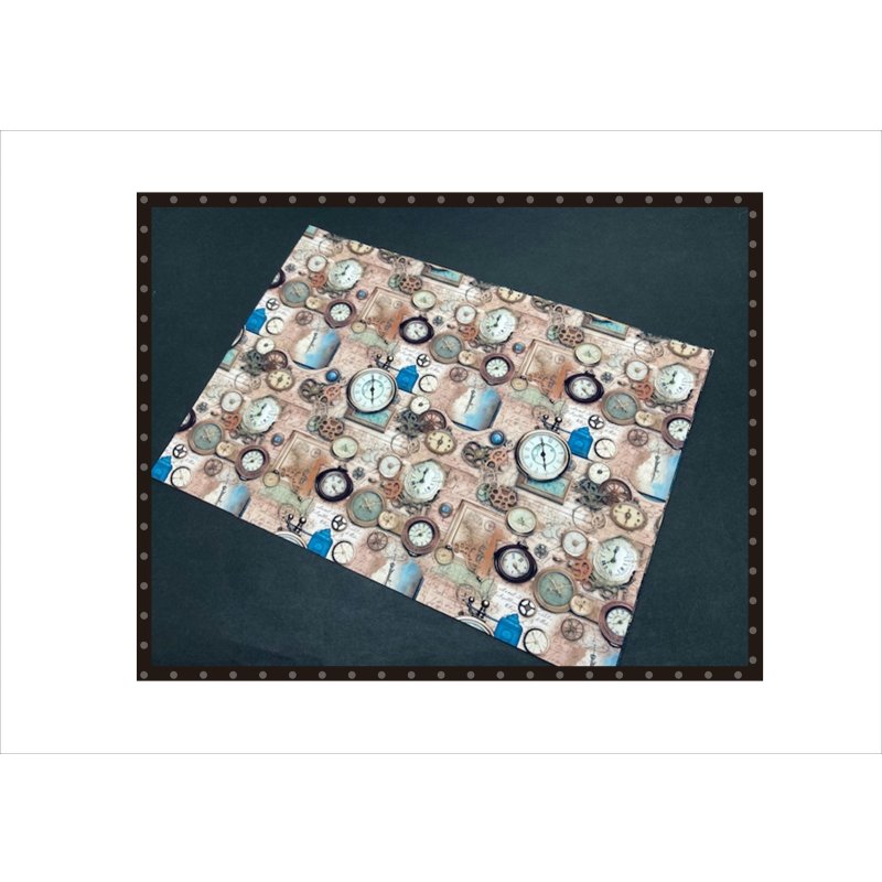 画像8: スチームパンク＊グランジ＊コラージュペーパー＊柄違い5枚＊オリジナル