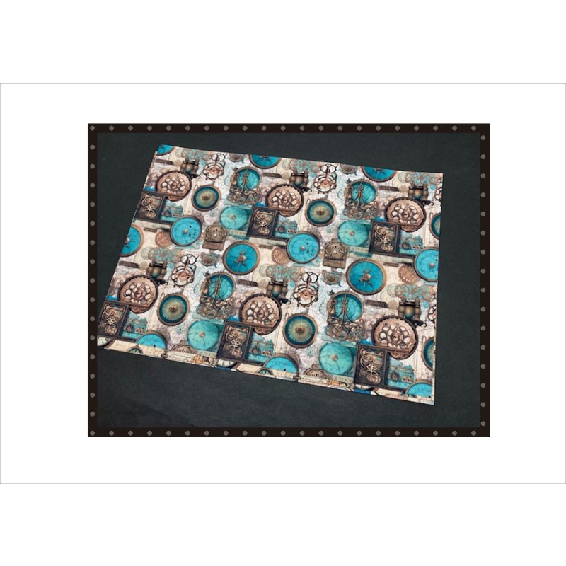 画像12: スチームパンク＊グランジ＊コラージュペーパー＊柄違い5枚＊オリジナル