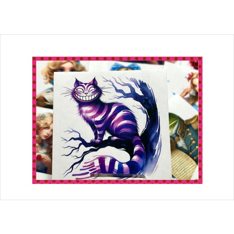 画像4: アリスだらけ♪カットシール＊グラシン封筒入り＊柄違い63枚＊オリジナル