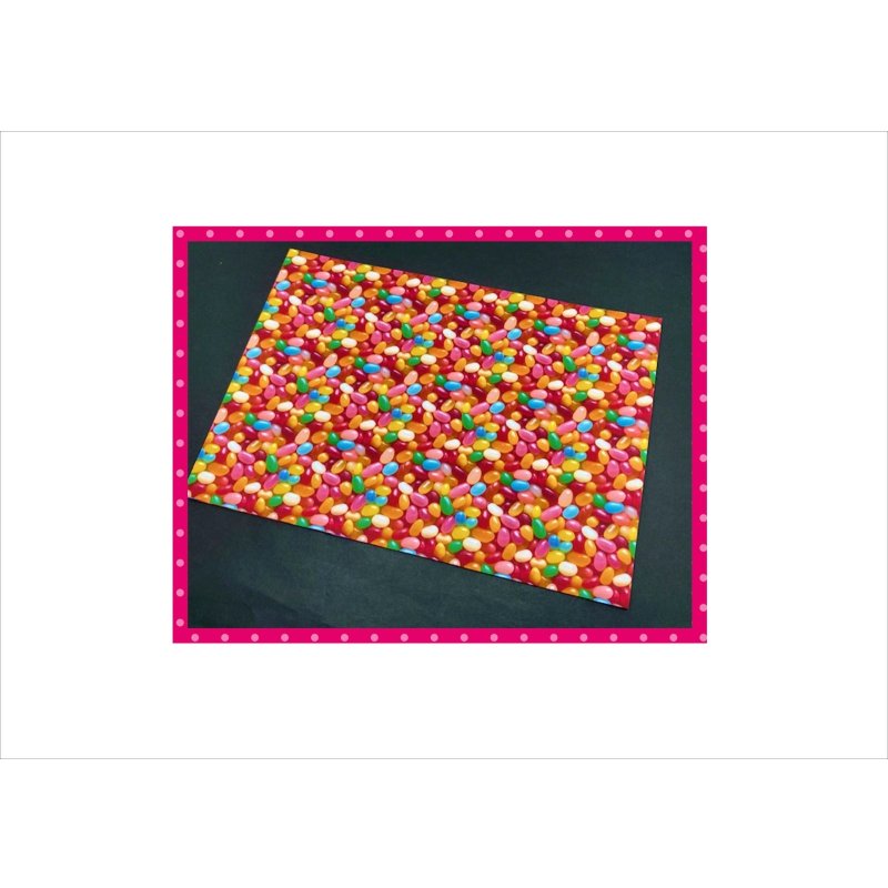 画像10: ゼリービーンズ＊コラージュペーパー＊柄違い4枚＊オリジナル