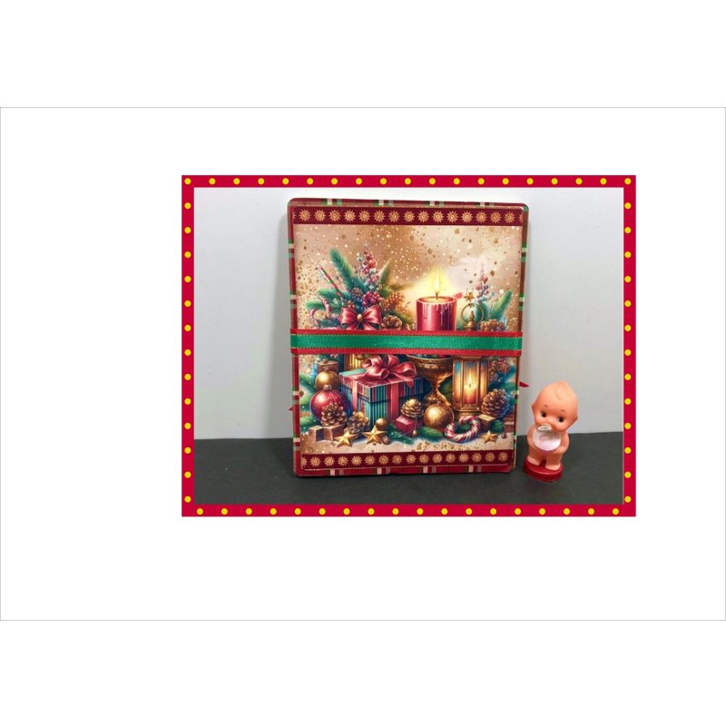 画像7: サンタさんのバッグとカードBOOK＊ジャンクジャーナル＊素材セット＊ オリジナル