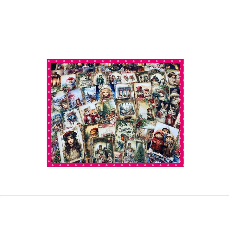 画像5: トレペ窓付きBOX入り＊ヴィクトリア風＊カードいろいろ72枚セット＊素材セット＊ オリジナル