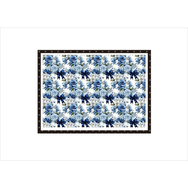 画像7: ブルーリボン＊ローズ＊コラージュペーパー＊柄違い5枚＊オリジナル