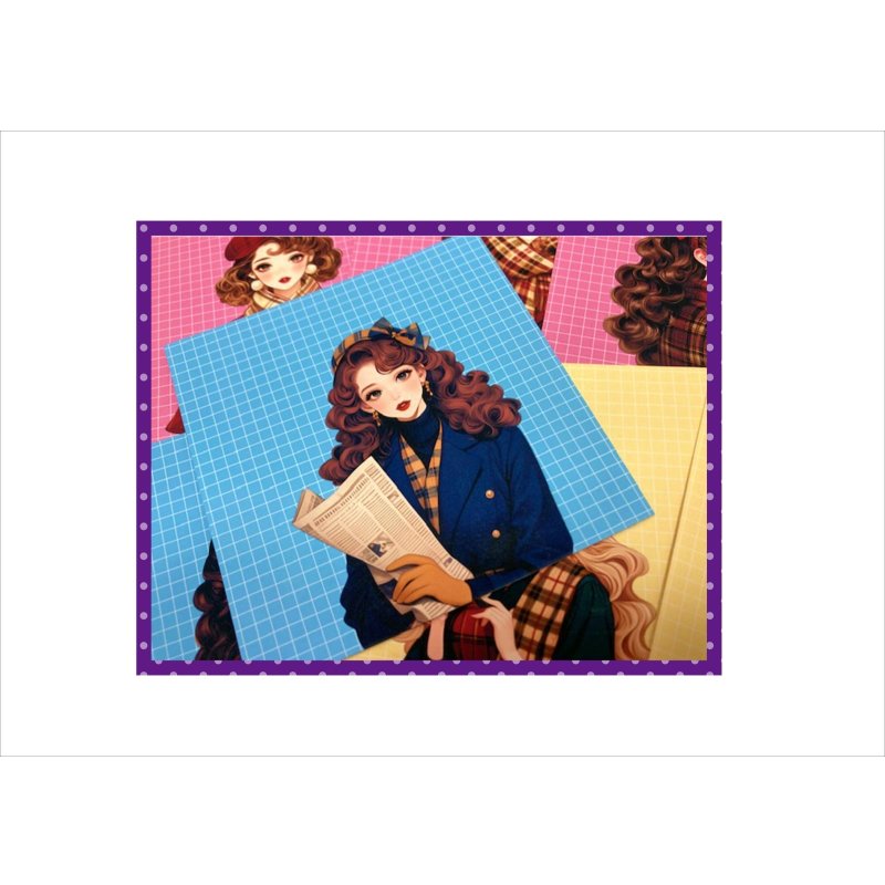 画像5: オフィスガール＊メモ帳＊両面印刷＊36枚＊オリジナル