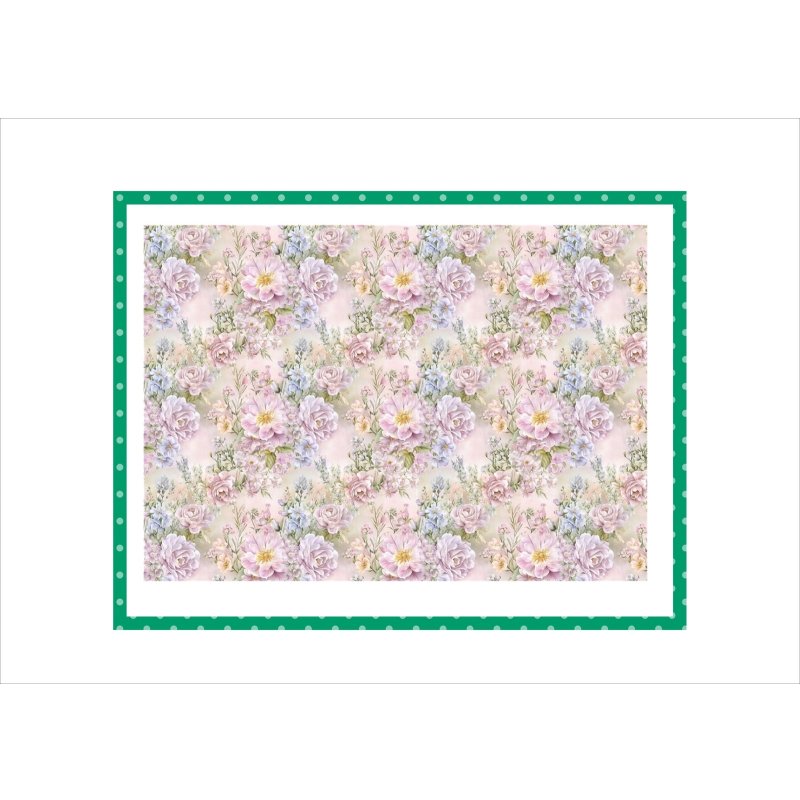 画像3: パステルフラワー＊コラージュペーパー＊柄違い5枚＊オリジナル