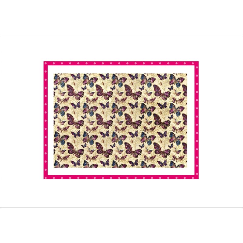 画像9: エレガントバタフライ＊コラージュペーパー＊柄違い5枚＊オリジナル