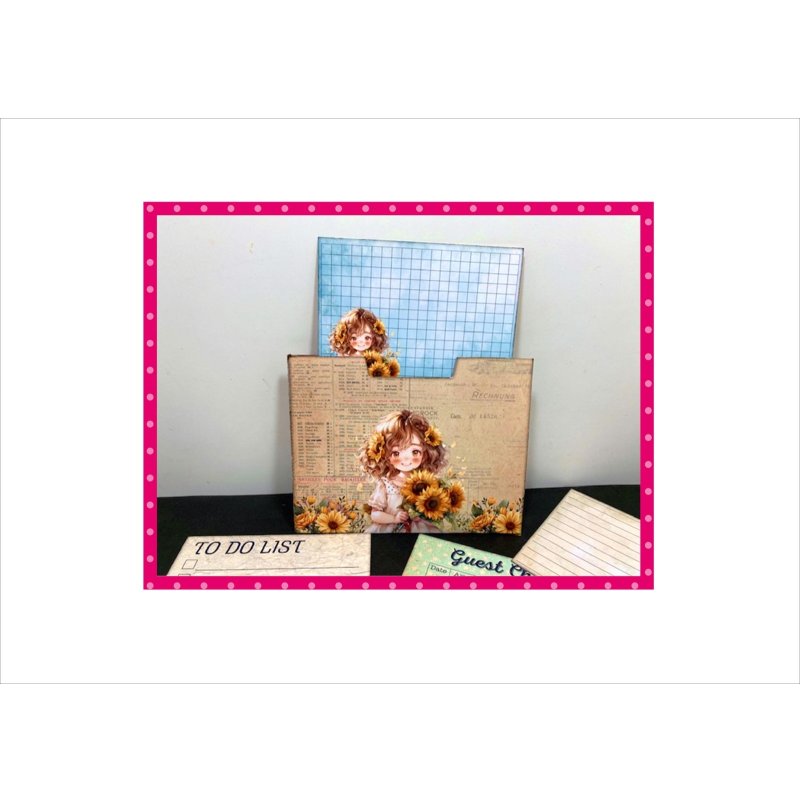 画像4: ポケットを作ろう♪＊ひまわり＊4点分＊カード付♪素材セット＊オリジナル