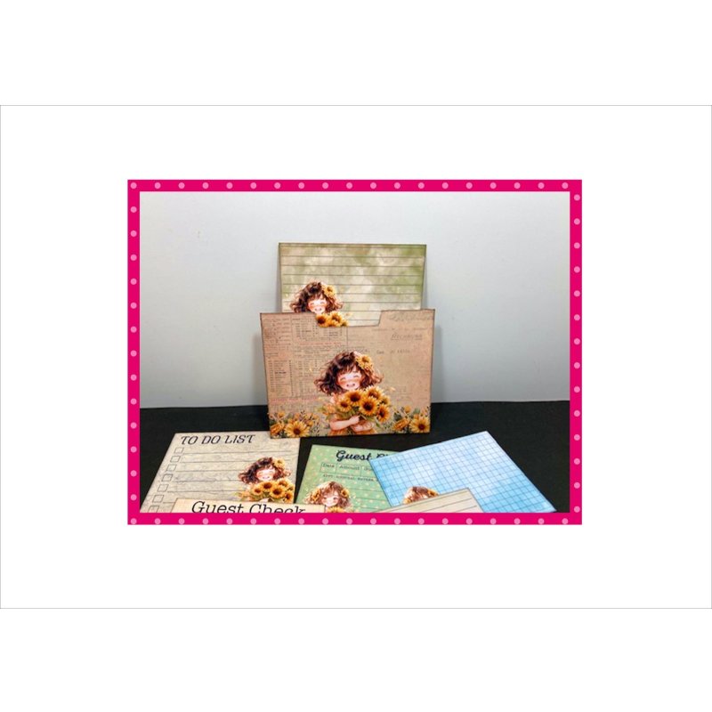 画像6: ポケットを作ろう♪＊ひまわり＊4点分＊カード付♪素材セット＊オリジナル