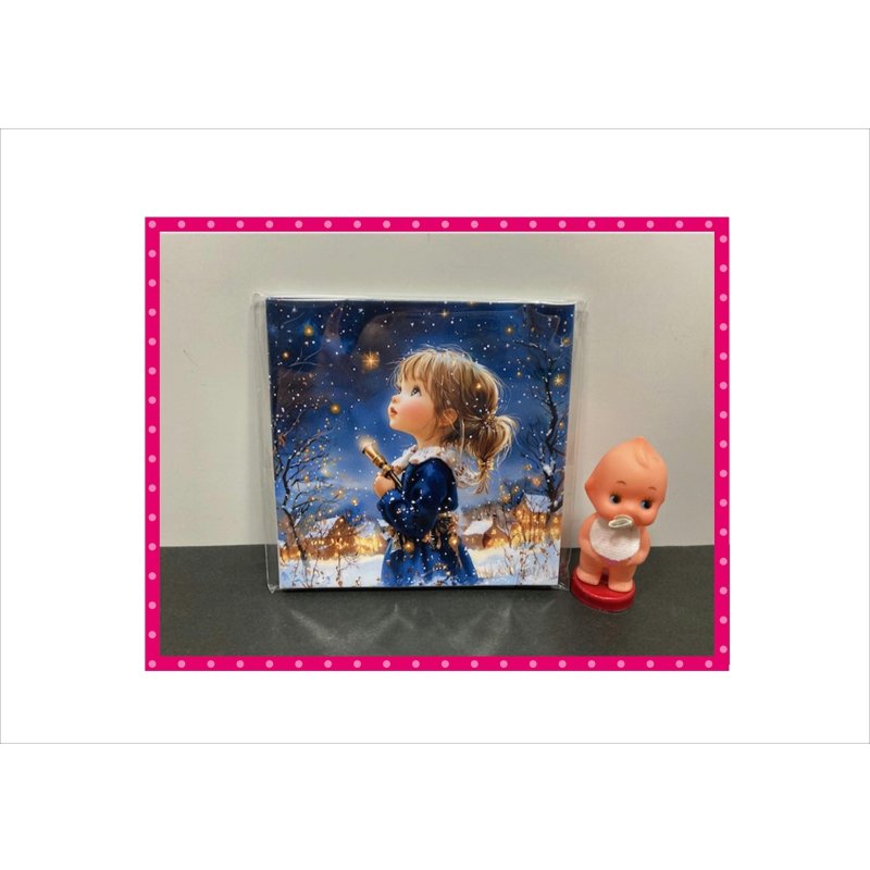 画像3: 星空と女の子＊ミニ折り紙＊柄違い＊30枚＊オリジナル