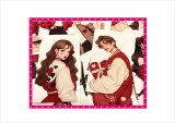 ハートだらけのレディ＆イケメン＊カットシール＊柄違い＊40枚＊オリジナル
