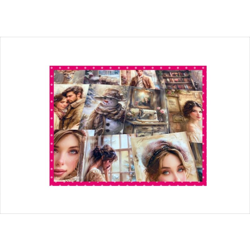 画像12: ウィンター・冬景色＊BOX入り＊カード＊メモ＊柄違い＊50枚入り♪＊オリジナル