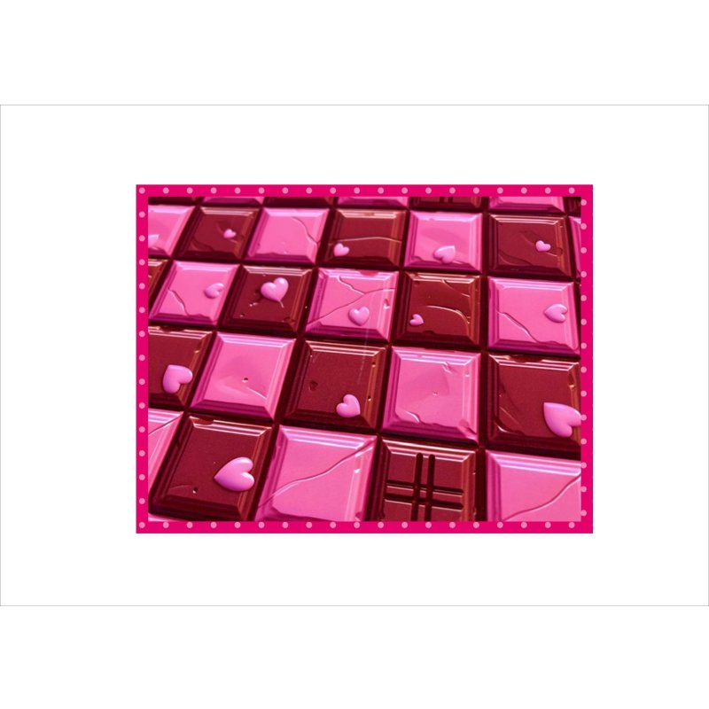 画像3: ピンクチョコレート＊コラージュペーパー＊柄違い5枚＊オリジナル
