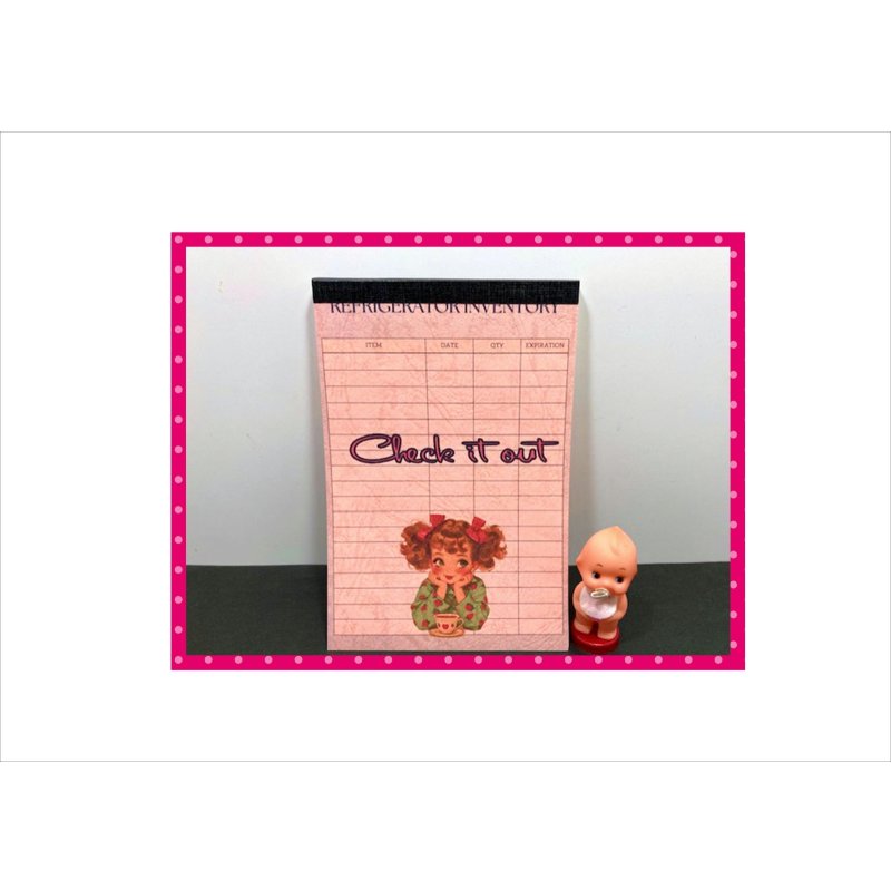 画像7: お得♪冷蔵庫の中身♪賞味期限＊チェック表＊メモ帳＊約100枚＊オリジナル