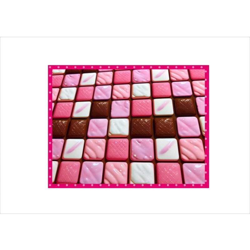 画像6: ピンクチョコレート＊コラージュペーパー＊柄違い5枚＊オリジナル