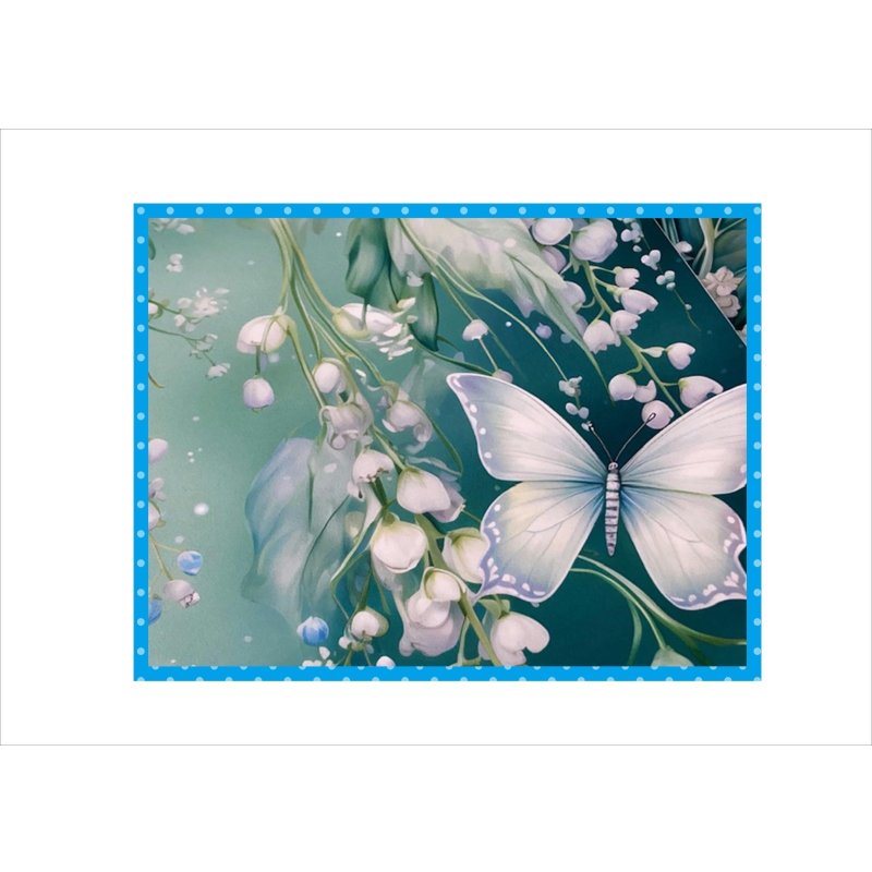 画像8: 優しいスズラン＊ペーパーセット＊柄違い18枚＊オリジナル