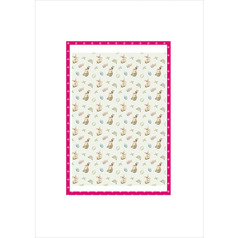 画像10: イースターうさぎ＊コラージュペーパー＊柄違い5枚＊オリジナル