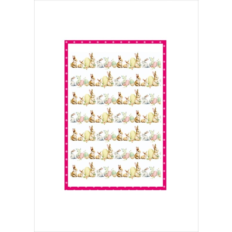 画像8: イースターうさぎ＊コラージュペーパー＊柄違い5枚＊オリジナル