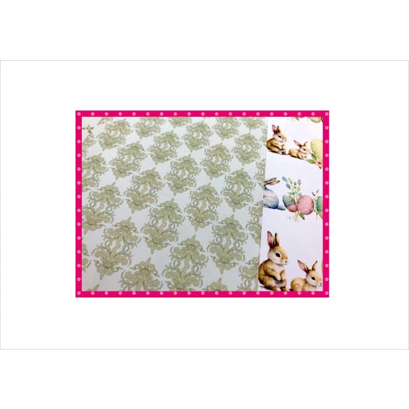画像4: イースターうさぎ＊コラージュペーパー＊柄違い5枚＊オリジナル