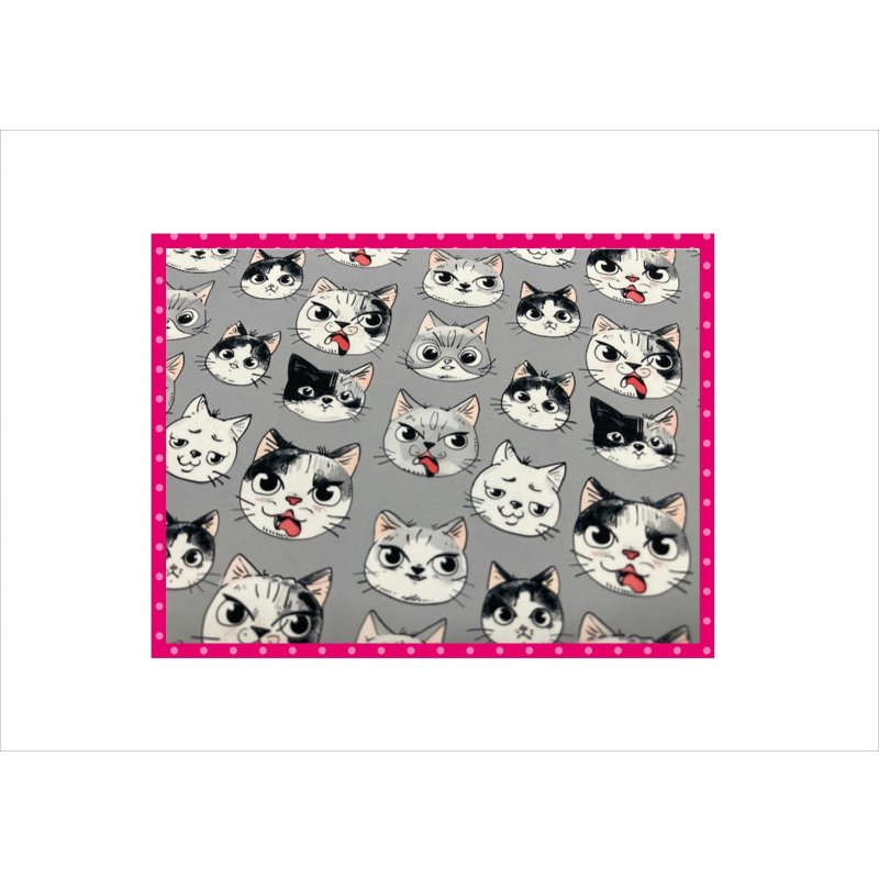 画像8: 全部柄が違う♡ネコだらけ♪＊コラージュペーパー＊柄違い10枚＊オリジナル