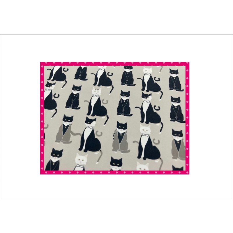 画像10: 全部柄が違う♡ネコだらけ♪＊コラージュペーパー＊柄違い10枚＊オリジナル