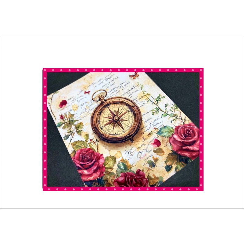 画像9: 真紅のバラ＊メモ帳＊40枚＊オリジナル