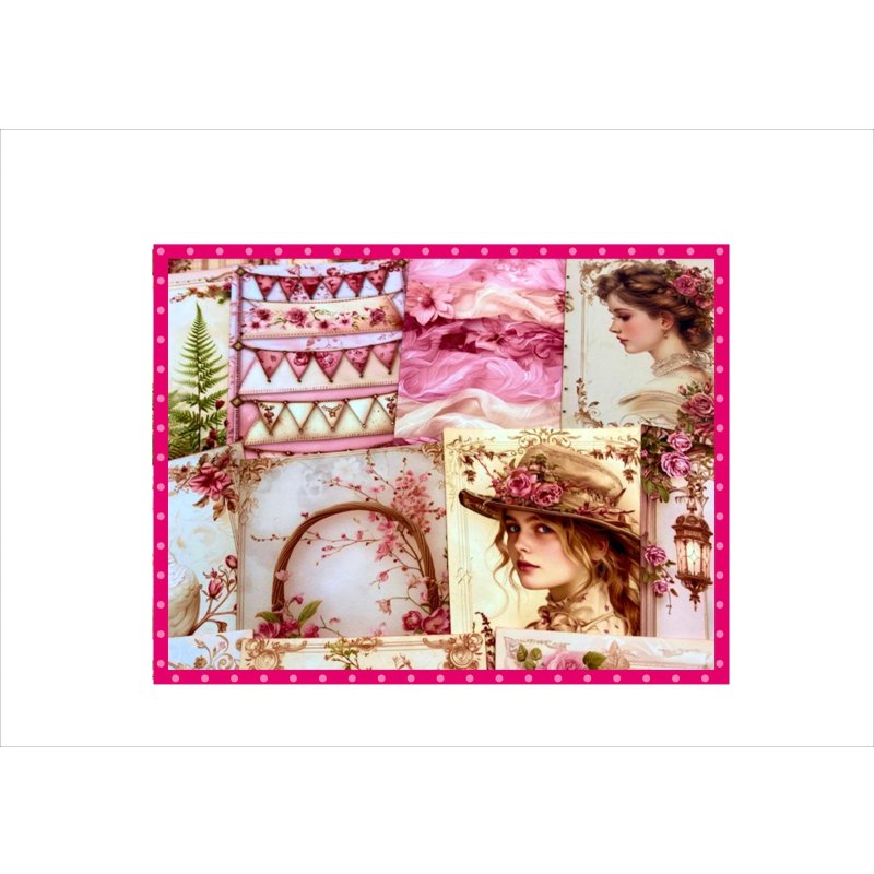 画像17: ピンクの宝箱＊BOX入り＊カード＊メモ＊柄違い＊50枚入り♪＊オリジナル