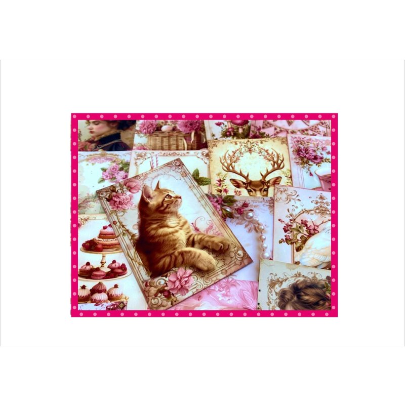 画像8: ピンクの宝箱＊BOX入り＊カード＊メモ＊柄違い＊50枚入り♪＊オリジナル