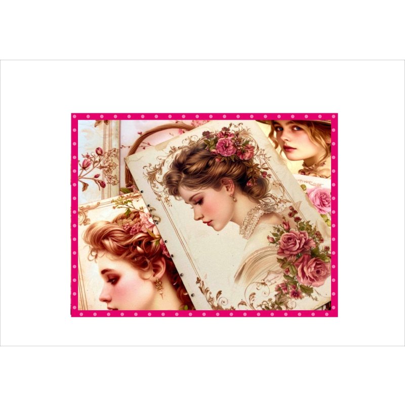 画像10: ピンクの宝箱＊BOX入り＊カード＊メモ＊柄違い＊50枚入り♪＊オリジナル