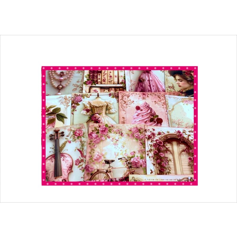 画像15: ピンクの宝箱＊BOX入り＊カード＊メモ＊柄違い＊50枚入り♪＊オリジナル