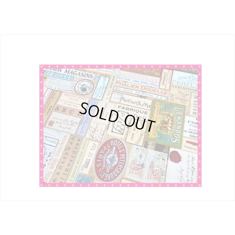 画像13: 限定販売☆　40枚！お気に入りのペーパーセット＊全部柄が違う♡＊コラージュペーパー＊オリジナル