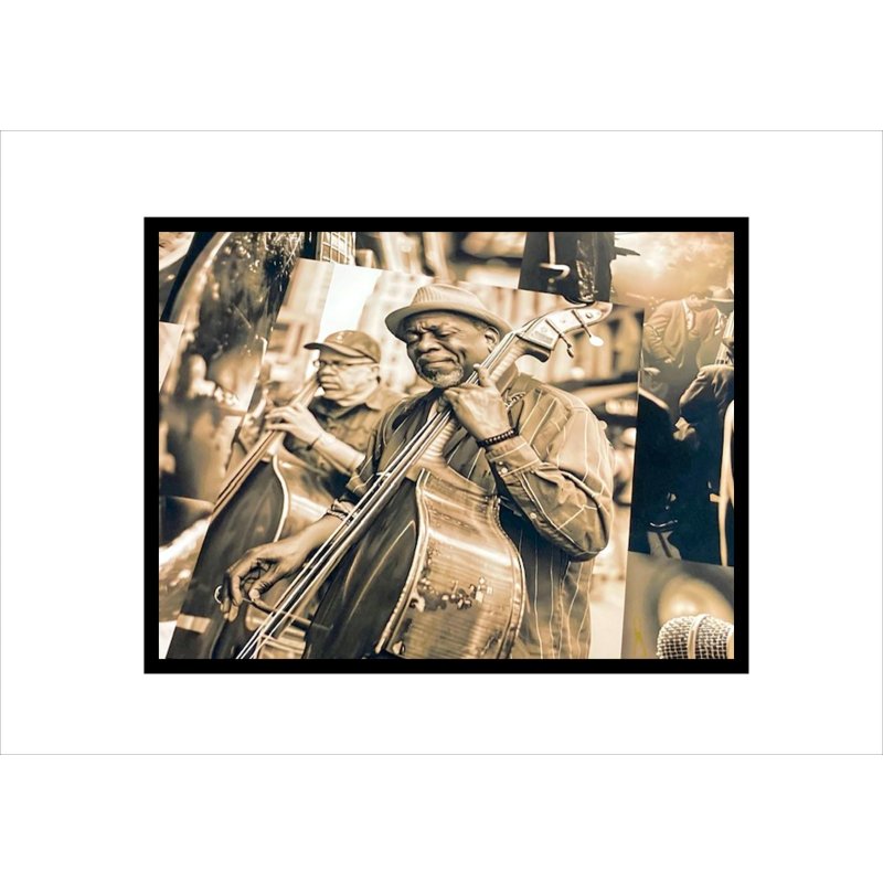 画像6: ブルース＊R＆B＊コラージュペーパー＊4枚（2柄×2色）＊オリジナル