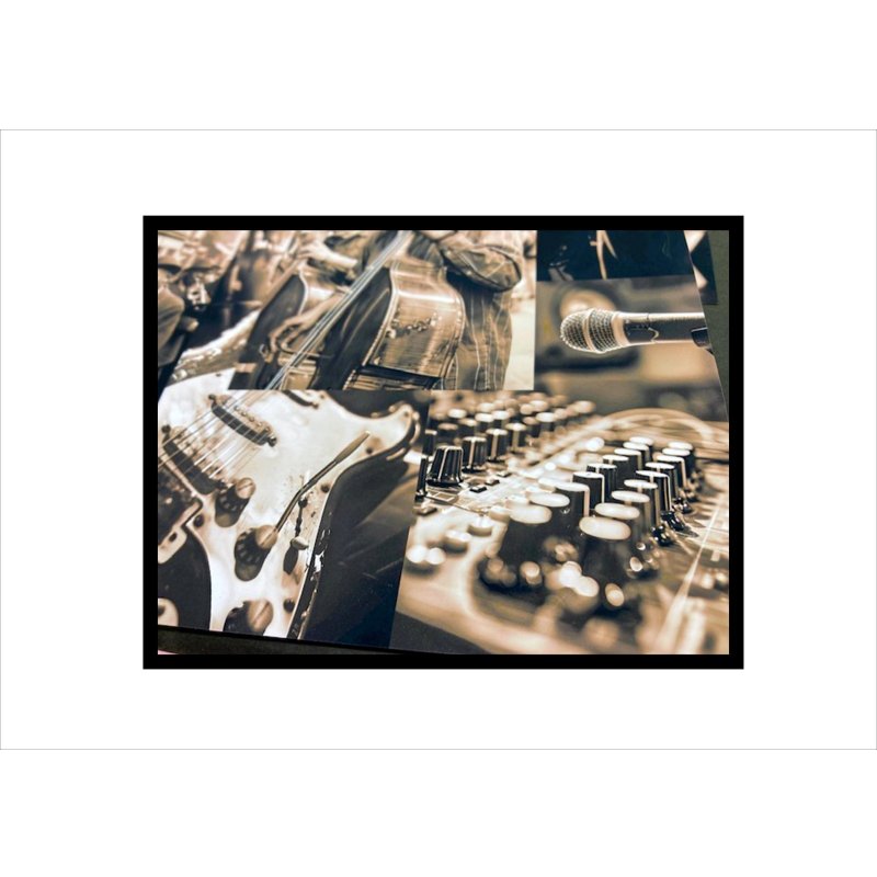 画像5: ブルース＊R＆B＊コラージュペーパー＊4枚（2柄×2色）＊オリジナル