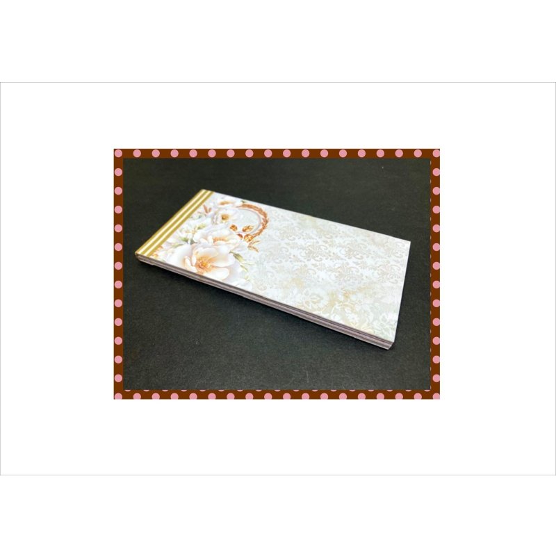 画像3: 一筆箋＊ホワイトフラワー＊メモ帳＊36枚＊オリジナル