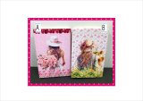 ブックカバー＊単行本＊花と女性＊２冊分＊ オリジナル