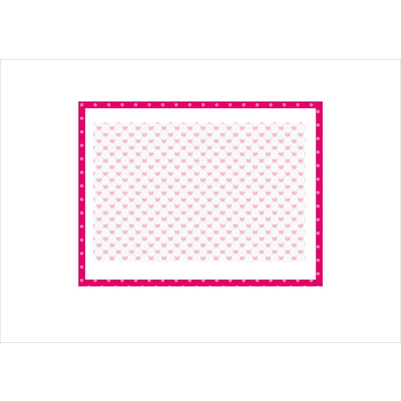 画像8: ベビーくまさん　ピンク＊コラージュペーパー＊柄違い5枚＊オリジナル