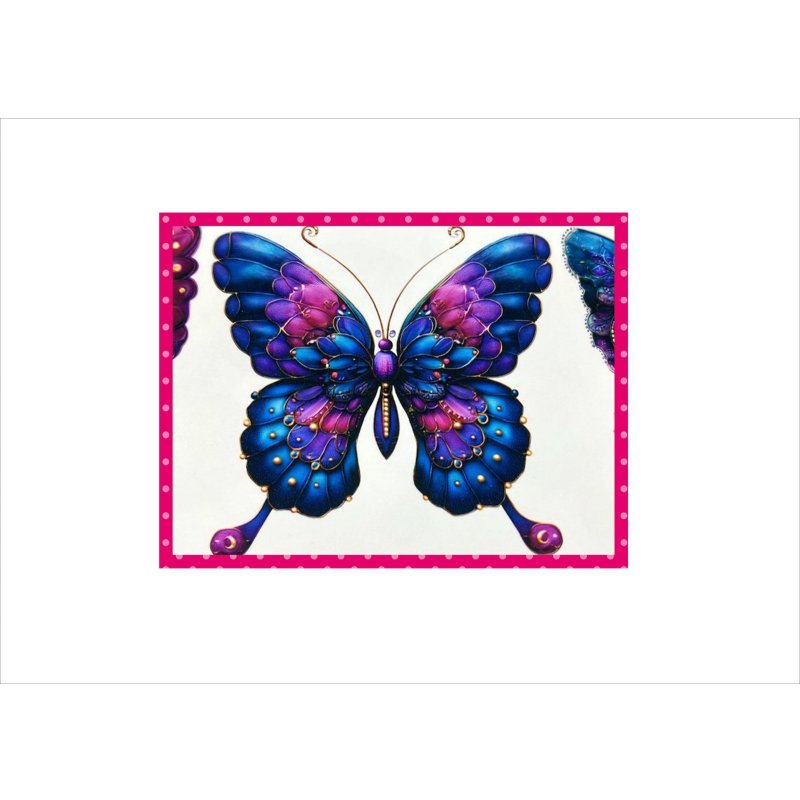 画像7: いろいろバタフライ＊コラージュペーパー＊柄違い＊4枚＊オリジナル