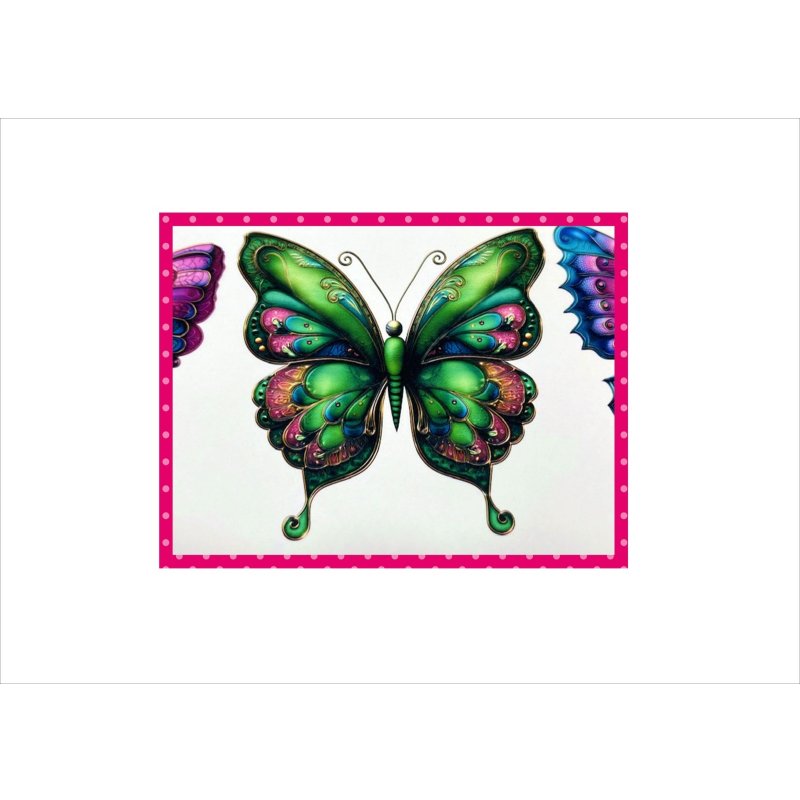 画像8: いろいろバタフライ＊コラージュペーパー＊柄違い＊4枚＊オリジナル