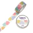 画像1: 水風船　SAIEN　マスキングテープ　カミイソ産商 (1)