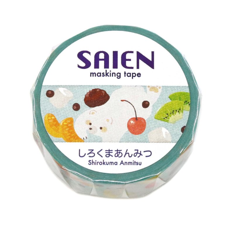 画像2: しろくまあんみつ　SAIEN　マスキングテープ　カミイソ産商