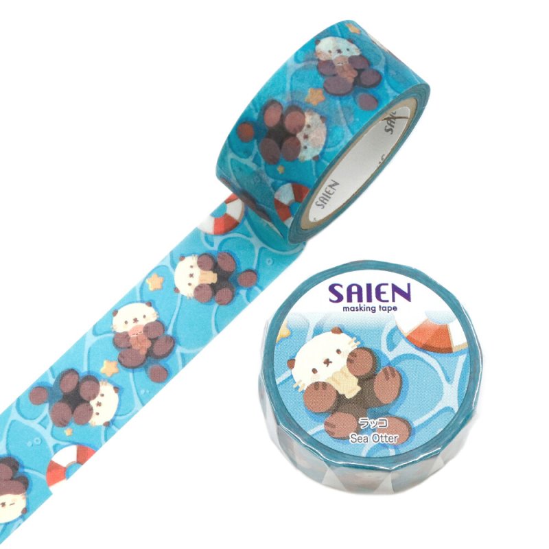 画像1: ラッコ　SAIEN　マスキングテープ　カミイソ産商