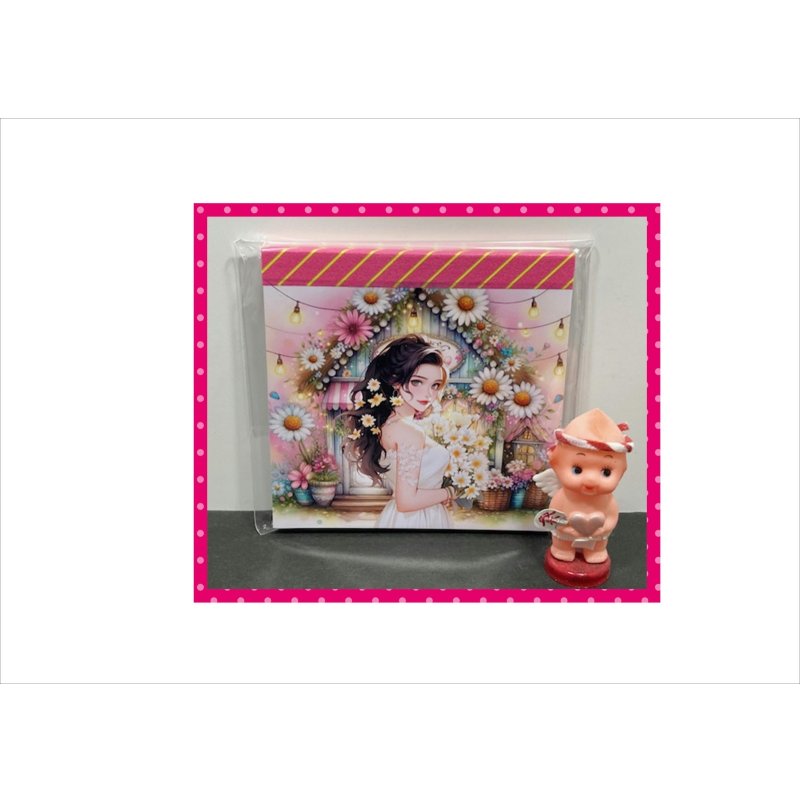 画像1: デイジーショップ＊メモ帳＊両面印刷＊36枚＊オリジナル