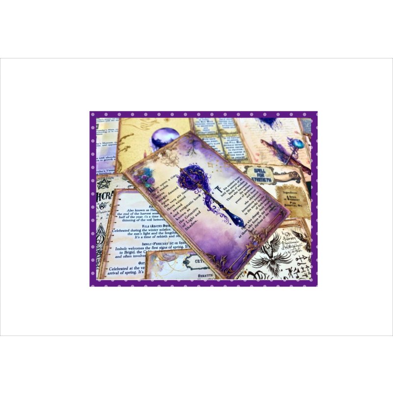 画像6: 魔法のカード＊タロット＊両面印刷＊ペーパーセット＊柄違い34枚＊オリジナル