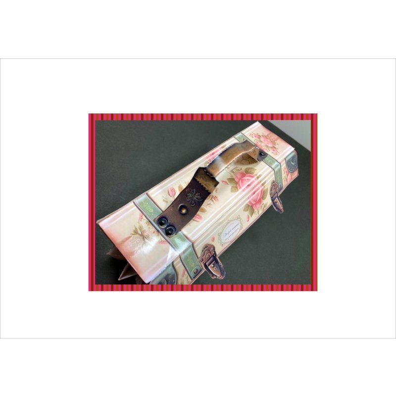 画像13: アコーディオンファイルBag＊ローズ＊マジックテープ付き＊作り方あり♪＊ オリジナル 