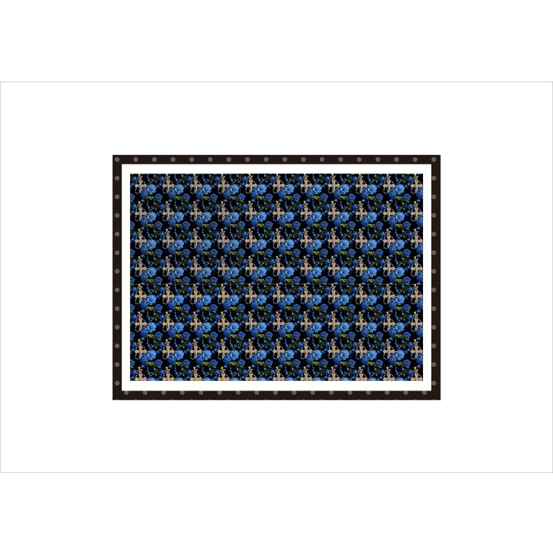 画像12: 十字架と薔薇＊コラージュペーパー＊柄違い5枚＊オリジナル