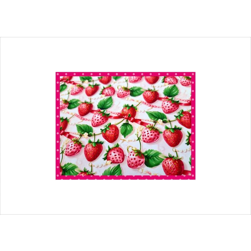 画像5: いちごリボン＊コラージュペーパー＊柄違い5枚＊オリジナル