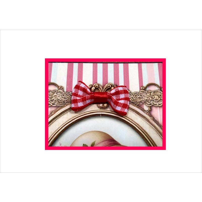 画像4: miniリボンセット*ドット&チェック*10点セット