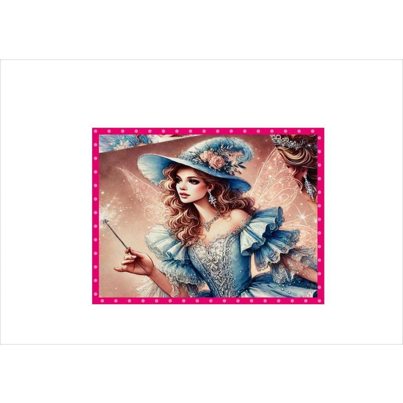 画像4: 美しい妖精＊ペーパーセット＊大きめ折り紙＊柄違い10枚＊オリジナル