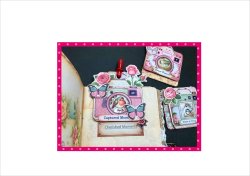 隠しクリップポケット＊カメラ＊ゼムクリップ付き＊作り方あり♪キット＊ オリジナル