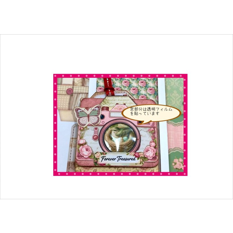 画像13: 隠しクリップポケット＊カメラ＊ゼムクリップ付き＊作り方あり♪キット＊ オリジナル