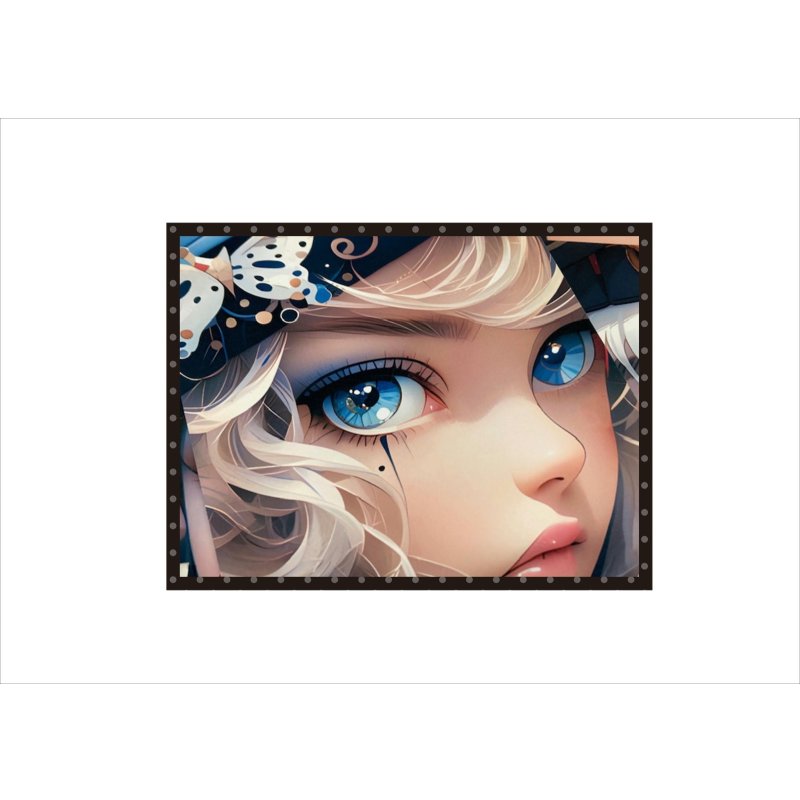 画像6: フェイスアートガール＊両面印刷＊柄違い28枚＊オリジナル